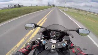 2008 Suzuki GSXR 750 Riding Review [upl. by Presber]