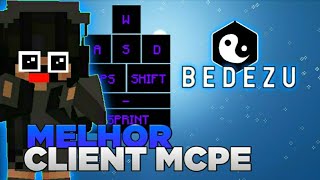 Bedezu ClientV7 O MELHOR CLIENT PARA O MCPE COM KEYSTROKES E CPS  SKYWARS《MOBILADOR》 [upl. by Ecyned]