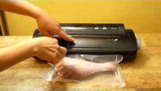 Vacuum Sealer Demo [upl. by Nesnah573]