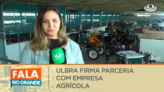 Ulbra Canoas firma parceria com empresa agrícola AGCO  Fala Rio Grande 28092023 [upl. by Anahsat243]