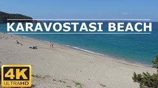 KARAVOSTASI beach PerdikaSivota 2019 in 4K [upl. by Hannazus]