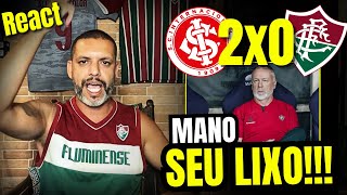 React Internacional 2x0 Fluminense  Ainda defendem esse Mano [upl. by Oiromed]