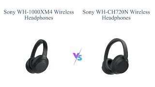 Sony WH1000XM4 vs WHCH720N Which Headphones Should You Buy 🎧🔊 [upl. by Ailam670]