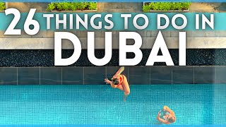 Best Things To Do in Dubai UAE 4K [upl. by Laforge718]