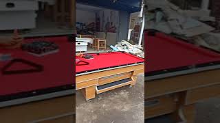 PRODUKSI MEJA BILLIARD CARUBAN MADIUN JAWA TIMUR [upl. by Ecinad]