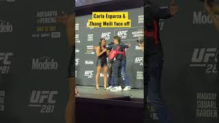 CARLA ESPARZA amp ZHANG WEILI FACE OFF [upl. by Danuloff]