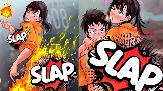 Shinra extinguishes Tamakis skirt  Fire Force  Comic Dub [upl. by Blayne]