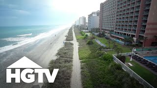 Sweet Home Carolina  Beachfront Bargain Hunt  HGTV [upl. by Erlene566]