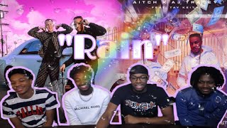 AMERICANS REACT Aitch x AJ Tracey  Rain Feat Tay Keith Official Video [upl. by Feodore]