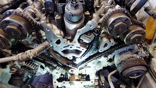 Rebuilding a Dodge Charger 36L V6 Pentastar Motor  NO AUDIO disappointed about it [upl. by Nosde349]