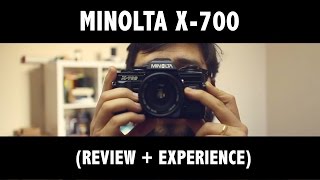 Shoot Film Minolta X700 [upl. by Aynotak]