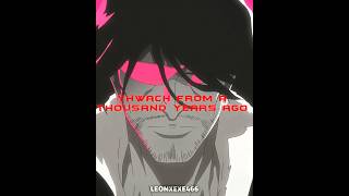 Bleach has the best plot twists imo edit zangetsu yhwach ichigo bleach [upl. by Assitruc]