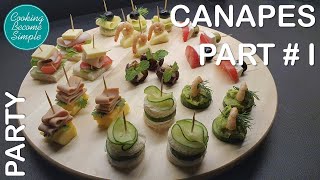 Vegan Canapés for Christmas 🎄 by Sheena  Simple amp Easy Recipe [upl. by Lilian]