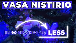 VASA NISTIRIO  In 90 Seconds or Less [upl. by Adniles391]