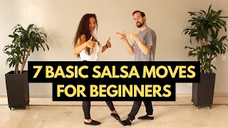 7 Salsa Moves for Beginners the building blocks for everything [upl. by Foulk]