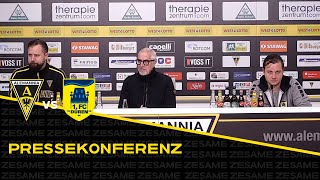 Pressekonferenz nach Alemannia Aachen  1 FC Düren [upl. by Flowers]