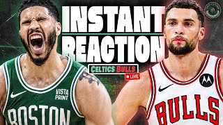 INSTANT REACTION  Celtics  Bulls Postgame [upl. by Calvinna]