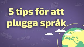 5 tips för att bli bättre på språk [upl. by Lefton]