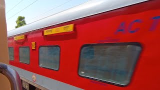 First LHB Run of 14707 Ranakpur Express [upl. by Ppilihp]