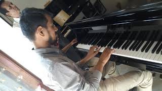 Playing Steinway Grand at Furtados Music Mumbai [upl. by Jun97]