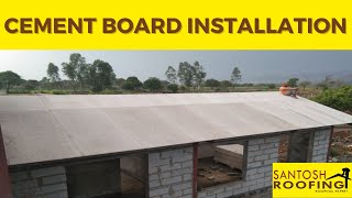 Cement Board installation  Hindi Call On9604629995 [upl. by Vachel338]