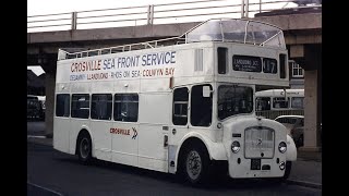 LLANDUDNO BUSES IN THE 1970s [upl. by Elleynod]