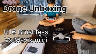 H16 Brushless drone l Drone Unboxing [upl. by Anayik]