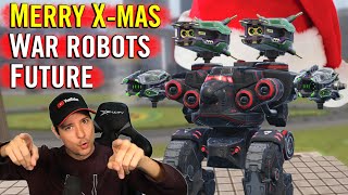 War Robots Future Bots in 2024 and XMas Special Gameplay WR [upl. by Ikcin]