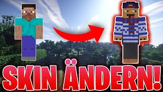 Wie kann ich meinen Minecraft SKIN ändern  Wie kann man seinen Minecraft Skin ändern PC Deutsch [upl. by Calderon]