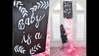 DIY Gender Reveal Box [upl. by Aldercy]