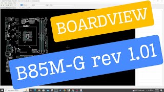 Boardview  Schematic digram  ASUS B85MG REV 10 Free Dowload [upl. by Eyaf]