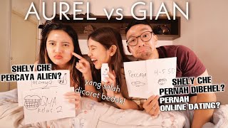 AUREL VS GIAN SIAPA YANG LEBIH TAU TENTANG SHELY CHE [upl. by Arukas]