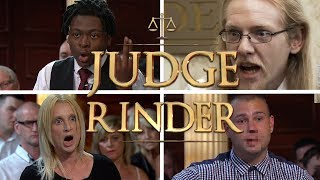 Angriest Courtroom Outbursts  Judge Rinder [upl. by Kilam]