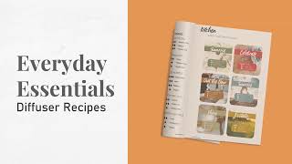 Everyday Essentials Diffuser Recipes Book [upl. by Tamarra]