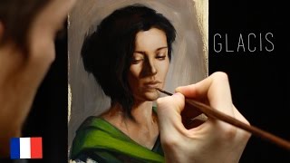 Techniques de peinture à lhuile  les Glacis demonstration [upl. by Gwenora]