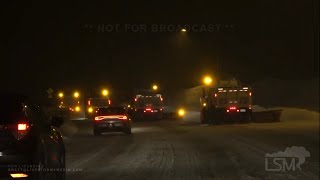 02262021 Snoqualmie Pass WA  Winter Storm  Deep Snow  Snow Plow Formation [upl. by Mendelson]