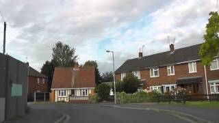 Driving Around Dines Green Worcester Worcestershire England 17th September 2012 [upl. by Ardnoid]