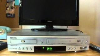 Prueba funcionamiento videograbador Samsung SVDVD3E [upl. by Dunston]