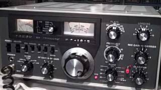 Yaesu FT101E and FL2100B SSB Tune Up Procedure [upl. by Elenore]