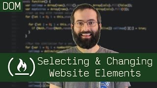 Selecting amp Changing Website Elements DOM manipulation  Beau teaches JavaScript [upl. by Salta202]