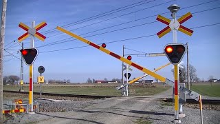 Spoorwegovergang Smedstorp S  Railroad crossing  Järnvägsövergång [upl. by Yelloh]