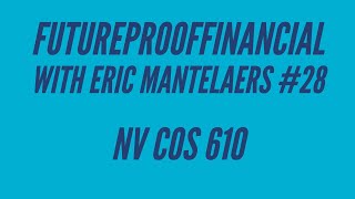 FutureProofFinancial with Eric Mantelaers 28 NV COS 610 [upl. by Balling]