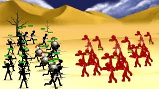 Zombie Stickman Army Tries to Take Over Our Kingdom In Stick War 2 Order Empire [upl. by Farrel]