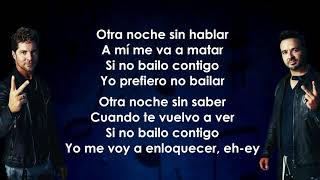 David Bisbal Luis Fonsi  Dos Veces LetraLyrics [upl. by Namzzaj]