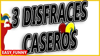 3 DISFRACES CASEROS PARA CARNAVALES  original funny [upl. by Nuoras]