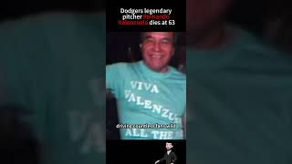 Dodgers legendary pitcher Fernando Valenzuela dies at 63 [upl. by Hashim293]