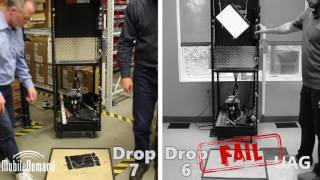 Surface Pro 4 Rugged Case Drop Test  MobileDemand vs UAG [upl. by Allegna]