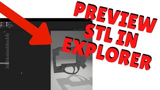 How To Preview STL Files In Windows Explorer [upl. by Yragerg]