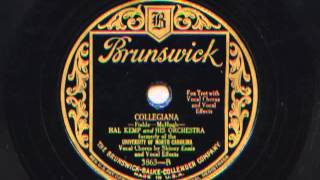 Collegiana by Hal Kemp and his Orchestra 1928 [upl. by Akienat]