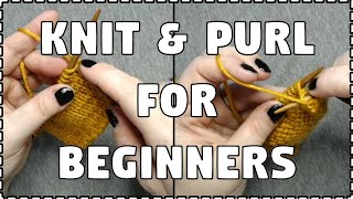 CONTINENTAL KNITTING for Beginners  STEP BY STEP Slow Tutorial [upl. by Schlenger]